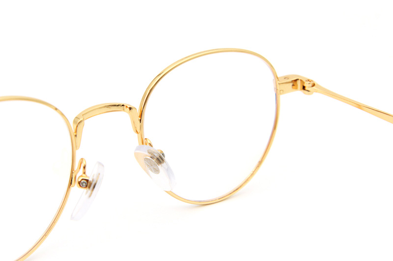 Bone Prone I Eyeglasses Black Gold