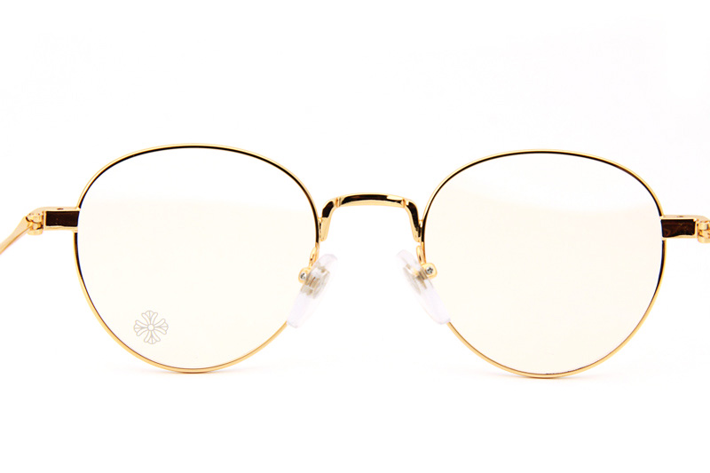 Bone Prone I Eyeglasses Black Gold