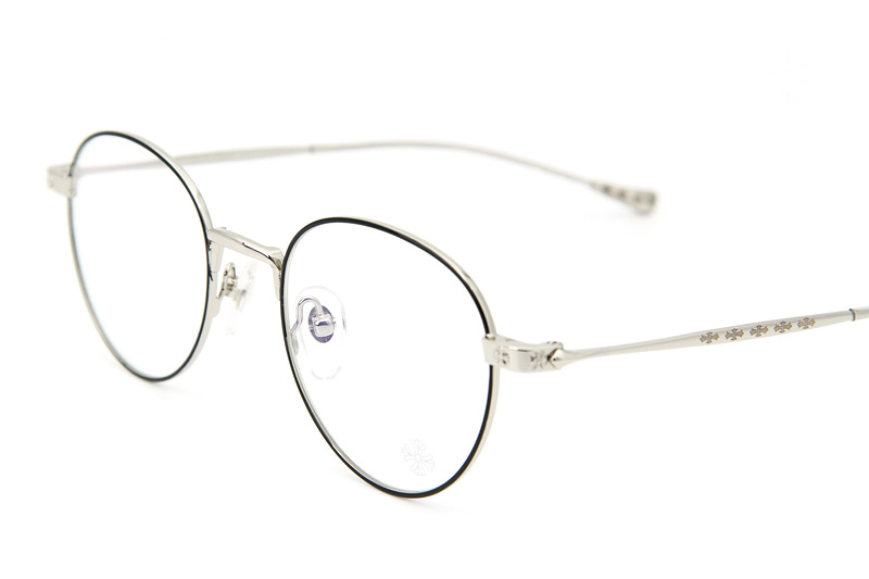 Bone Prone I Eyeglasses Black Silver