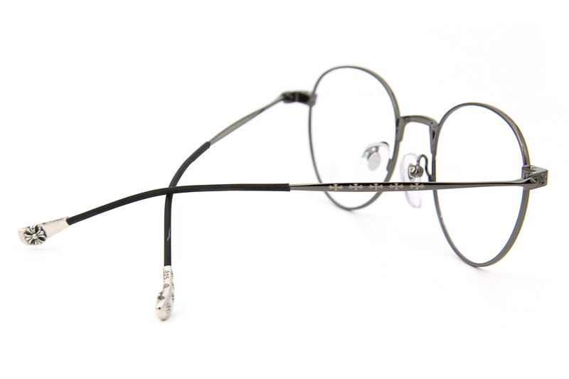 Bone Prone I Eyeglasses White Gunmetal