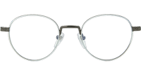 Bone Prone I Eyeglasses White Gunmetal