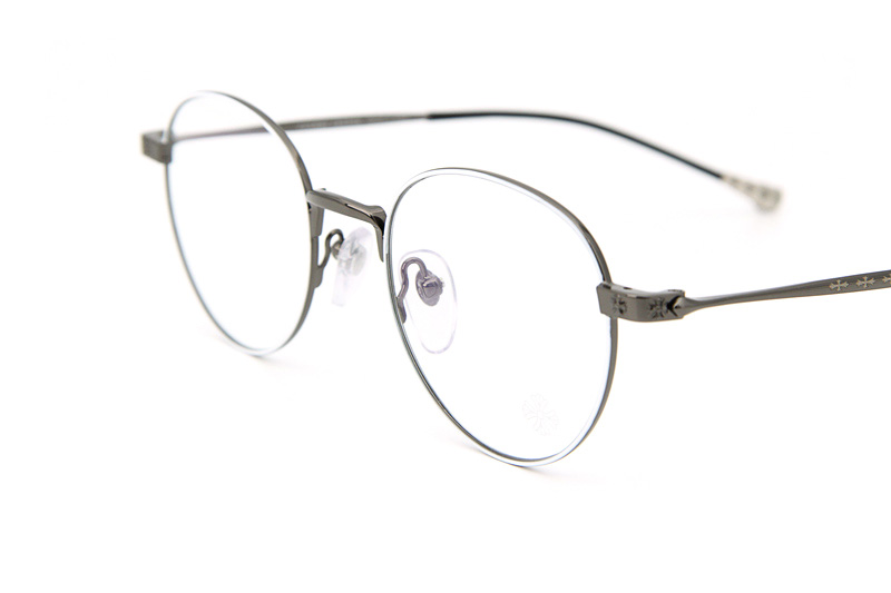 Bone Prone I Eyeglasses White Gunmetal