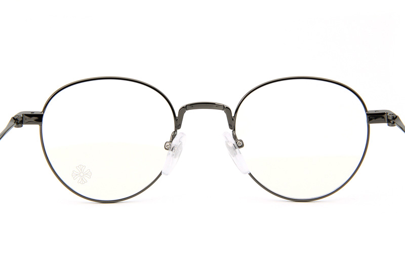 Bone Prone I Eyeglasses White Gunmetal