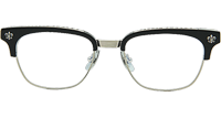 Bonennoisseur II Eyeglasses Anti Blue Light Black Silver