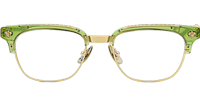 Bonennoisseur II Eyeglasses Anti Blue Light Green Gold