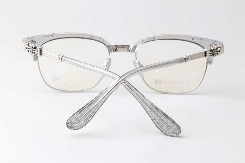 Bonennoisseur II Eyeglasses Clear Silver