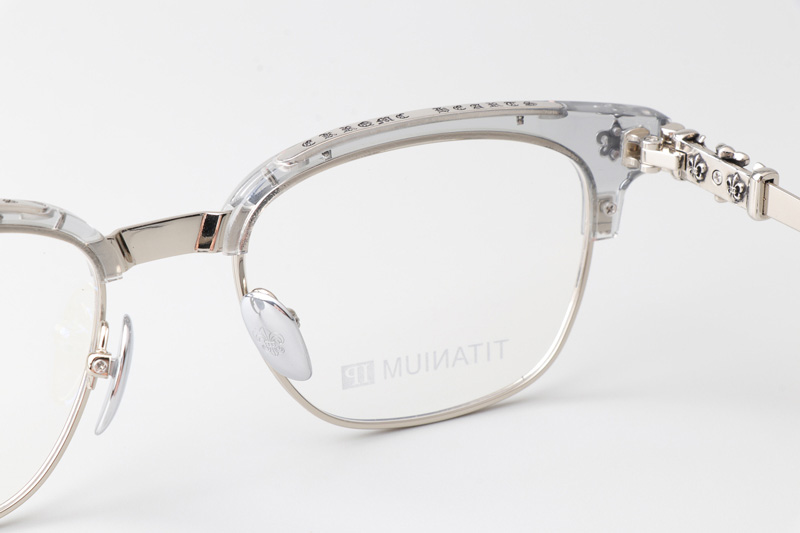 Bonennoisseur II Eyeglasses Clear Silver