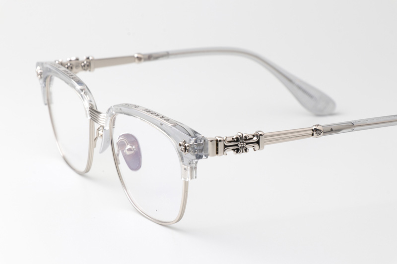 Bonennoisseur II Eyeglasses Clear Silver