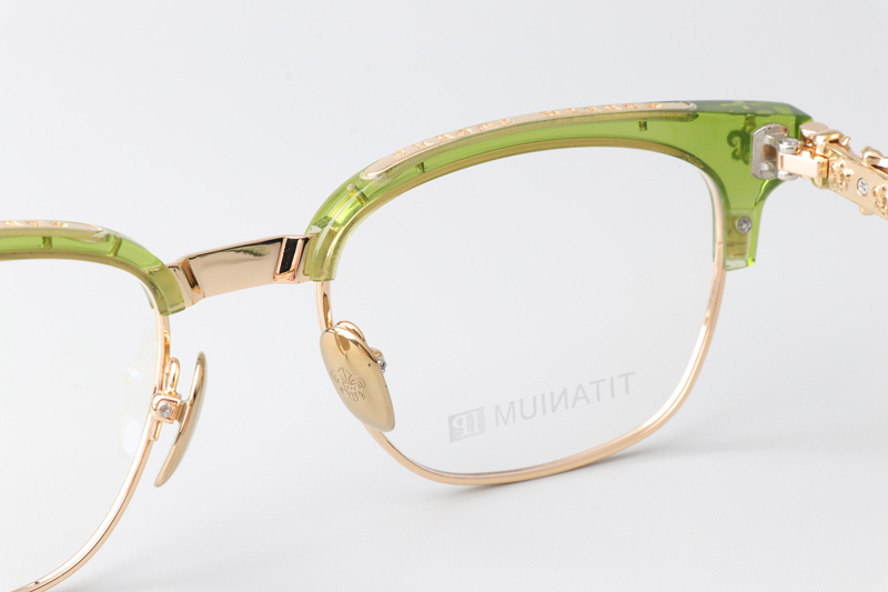 Bonennoisseur II Eyeglasses Green Gold