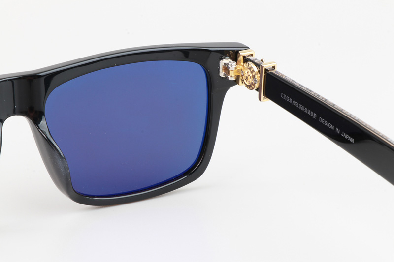 Box Lunch-A Sunglasses Black Gold Gray