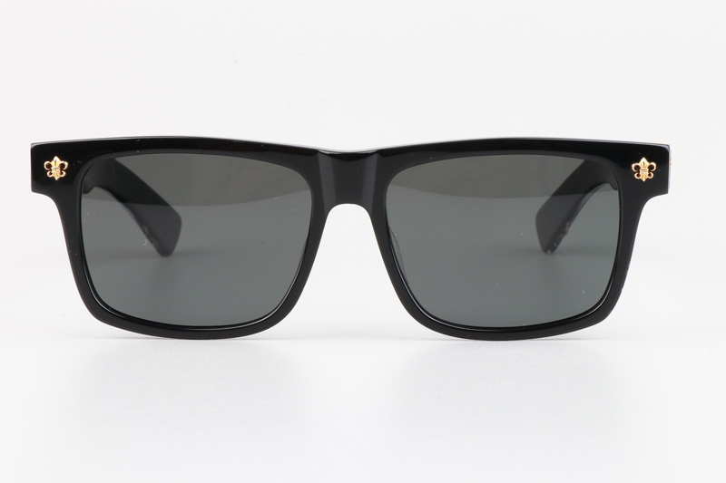 Box Lunch-A Sunglasses Black Gold Gray