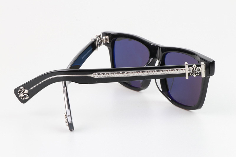 Box Lunch-A Sunglasses Black Silver Gray