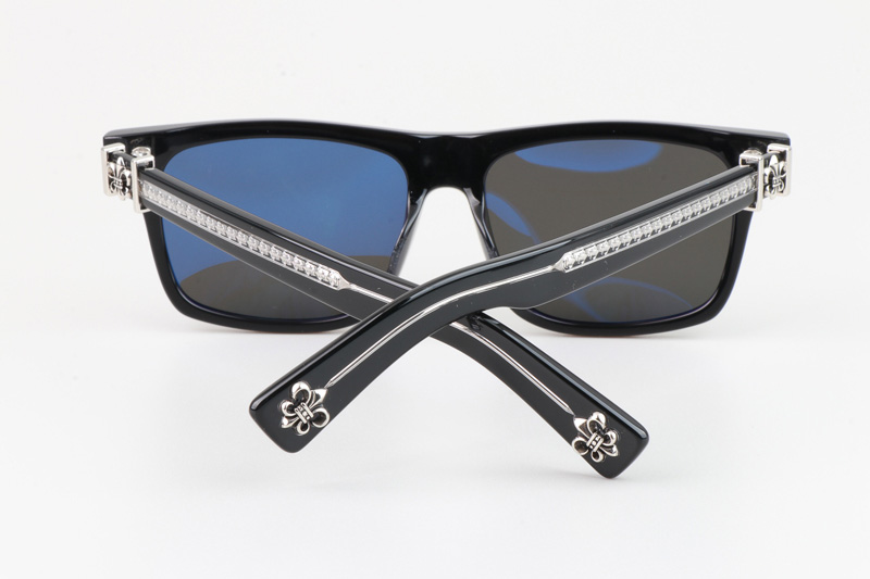 Box Lunch-A Sunglasses Black Silver Gray