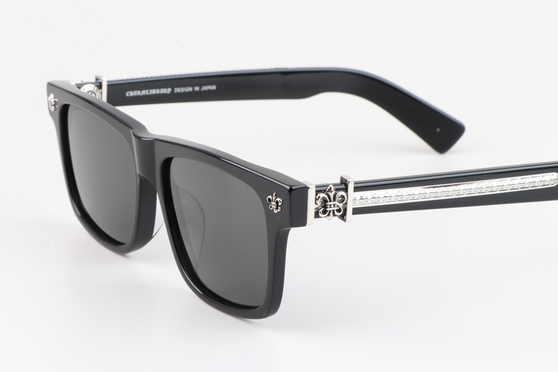 Box Lunch-A Sunglasses Black Silver Gray