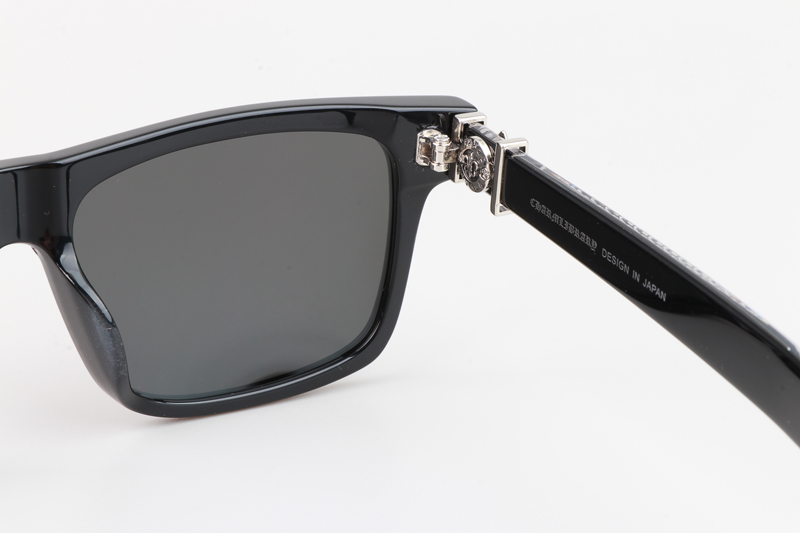 Box Lunch-A Sunglasses Black Silver Mirror