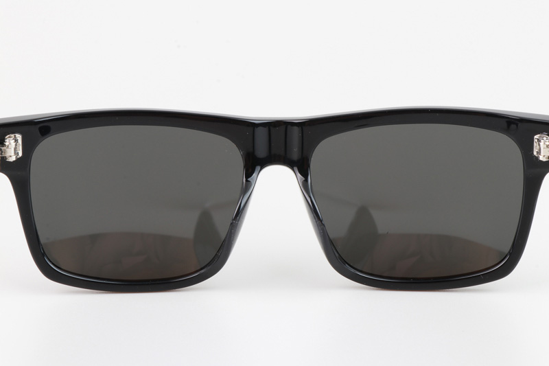 Box Lunch-A Sunglasses Black Silver Mirror