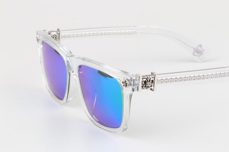 Box Lunch-A Sunglasses Clear Green Flash