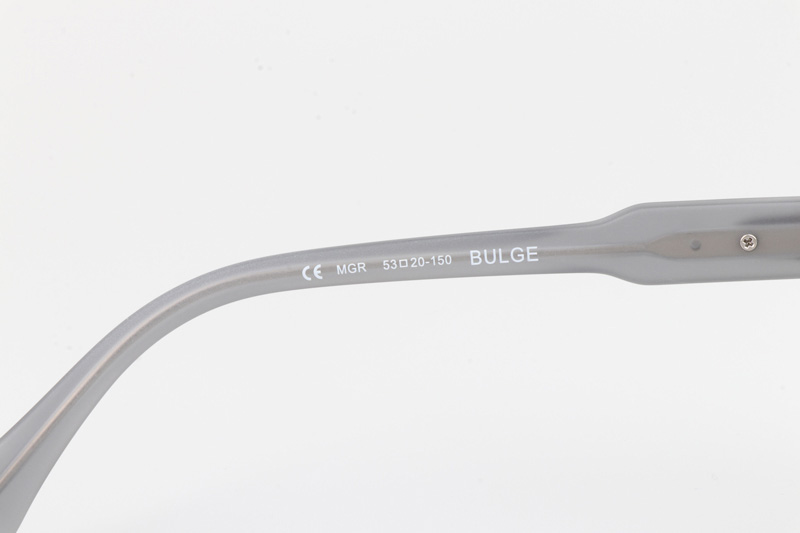 Bulge Eyeglasses Gray