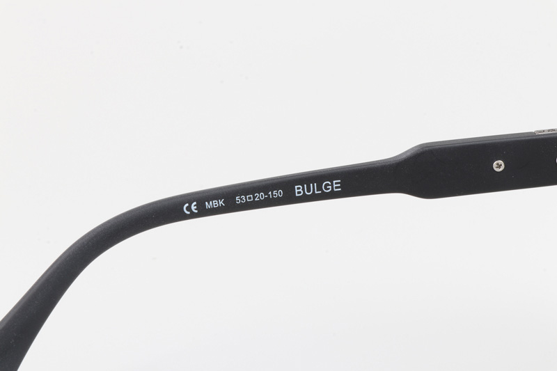 Bulge Eyeglasses Matte Black