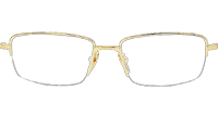 Buttflux-A Eyeglasses Gold