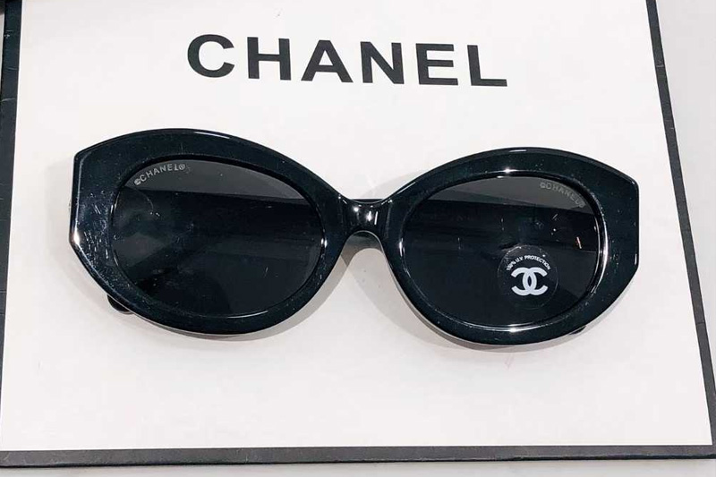 CH0551 Sunglasses Black Gray
