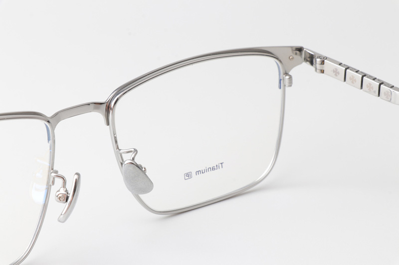 CH0658 Eyeglasses Black Silver