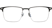 CH0658 Eyeglasses Black Silver