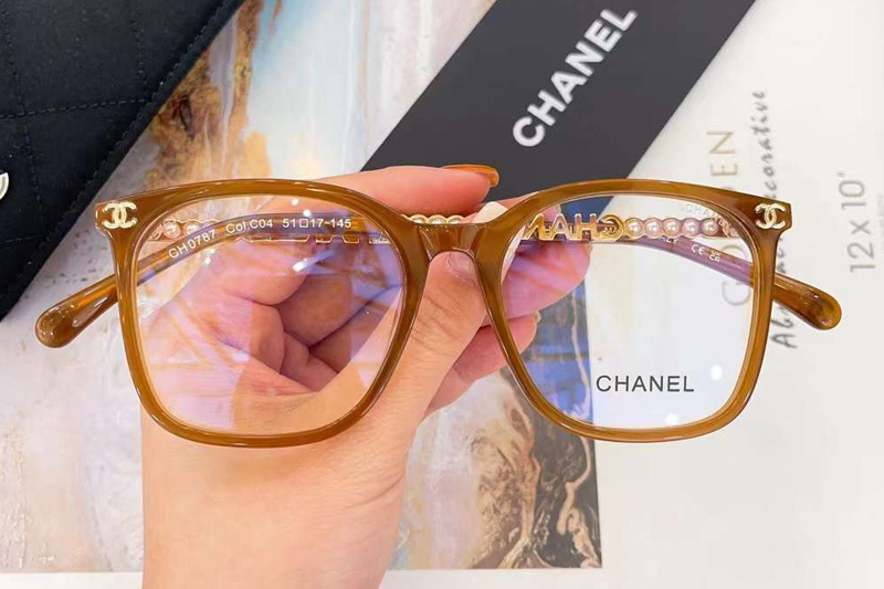 CH0787 Eyeglasses Brown