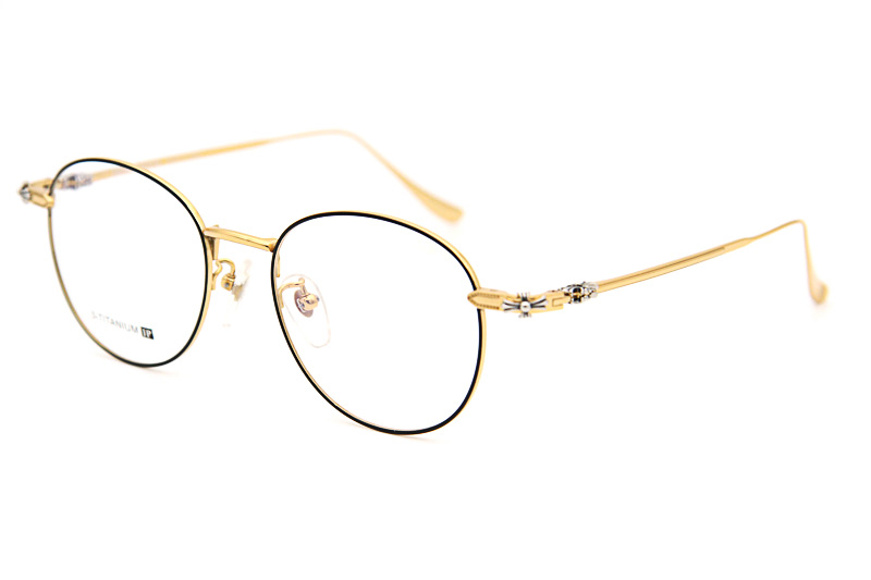 CH1905 Eyeglasses C02 Black Gold