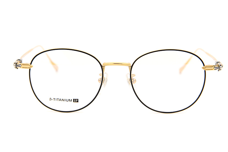 CH1905 Eyeglasses C02 Black Gold