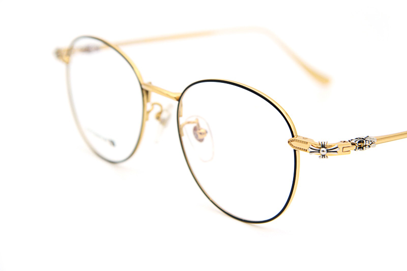 CH1905 Eyeglasses C02 Black Gold