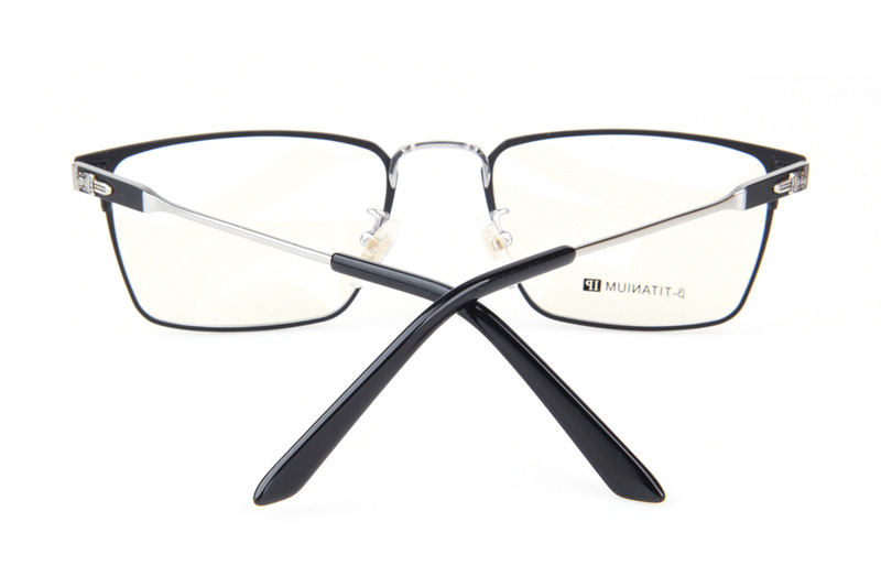 CH1912 Eyeglasses Black Silver