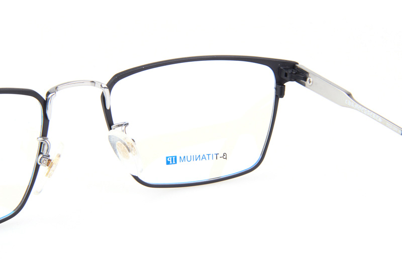 CH1912 Eyeglasses Black Silver