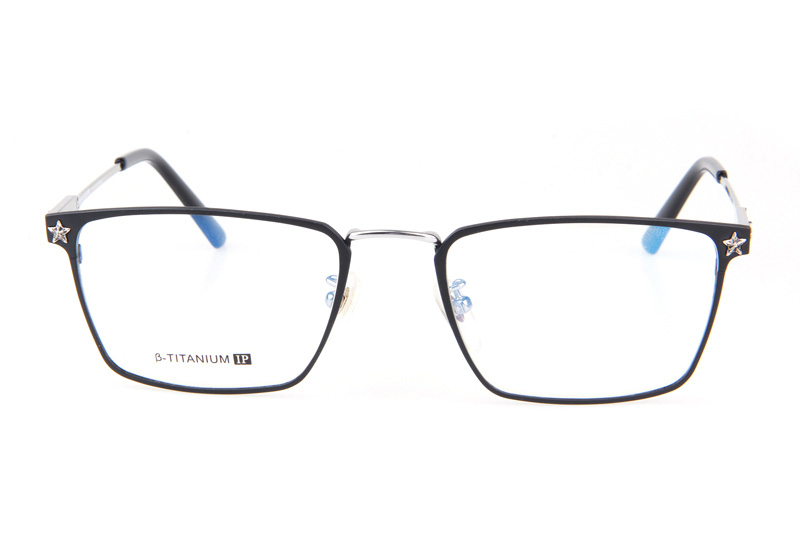 CH1912 Eyeglasses Black Silver