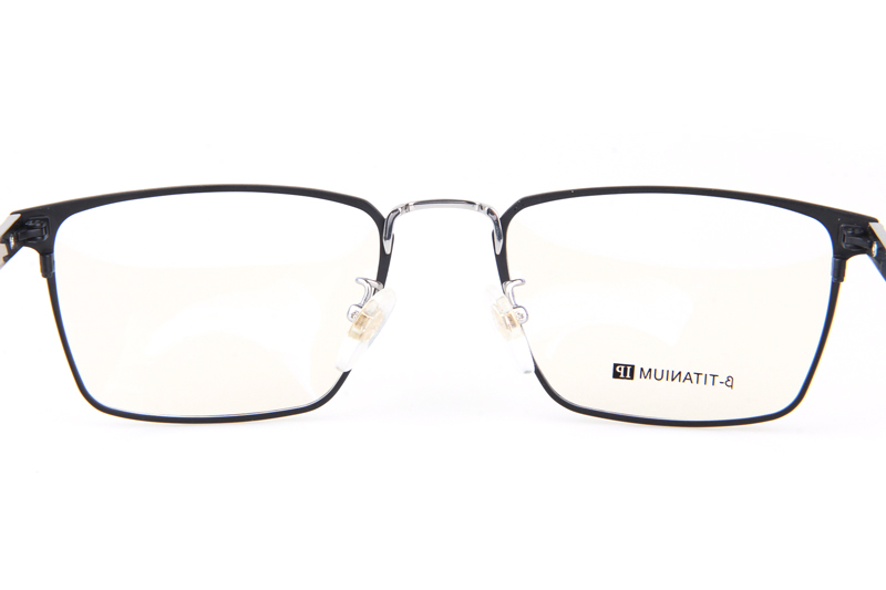 CH1912 Eyeglasses Black Silver