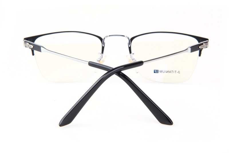 CH1913 Eyeglasses Black Silver