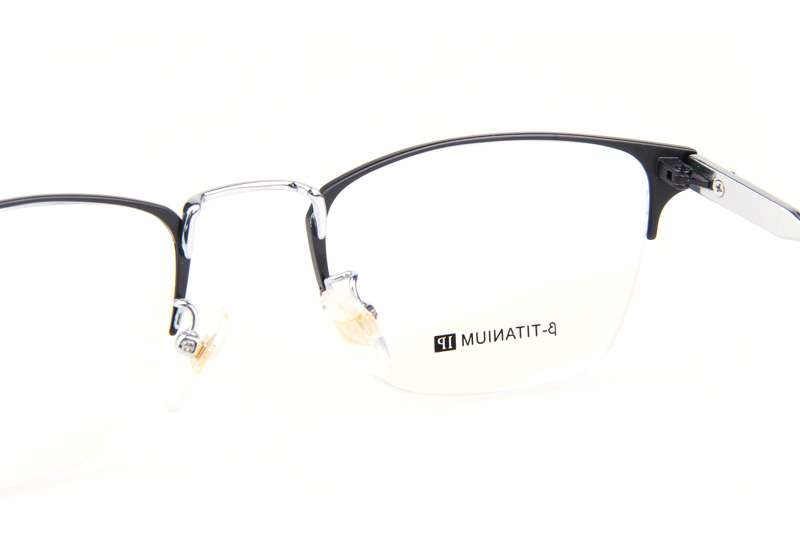 CH1913 Eyeglasses Black Silver