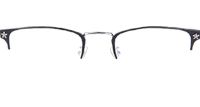 CH1913 Eyeglasses Black Silver
