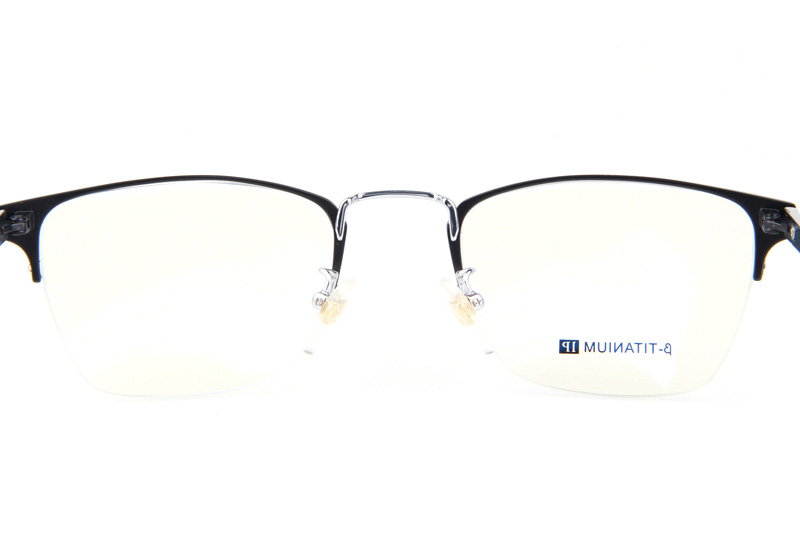 CH1913 Eyeglasses Black Silver