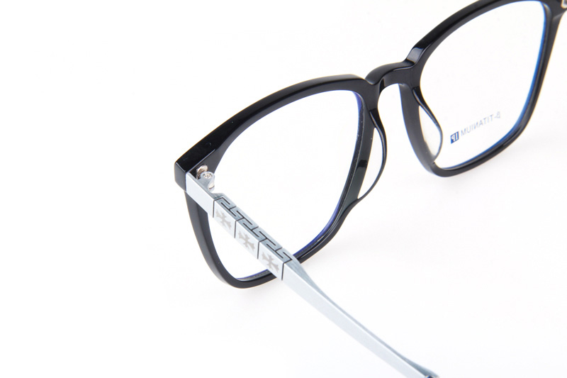 CH1919 Eyeglasses Black Silver