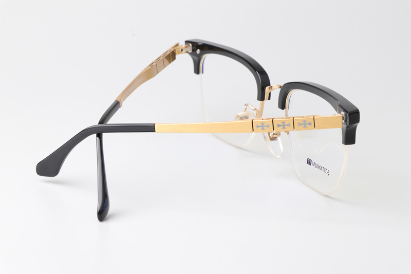 CH1920 Eyeglasses Black Gold