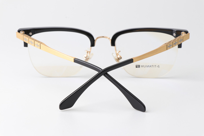 CH1920 Eyeglasses Black Gold