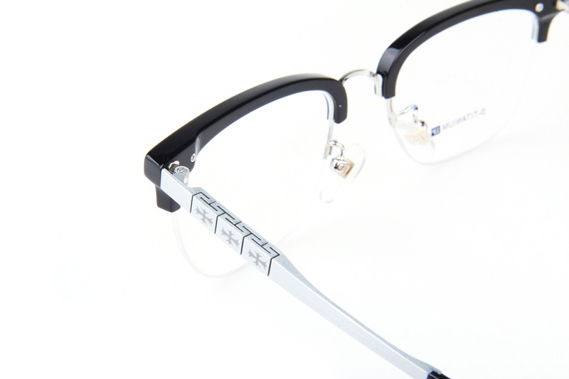 CH1920 Eyeglasses Black Silver