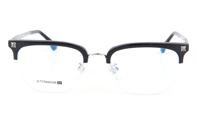 CH1920 Eyeglasses Black Silver