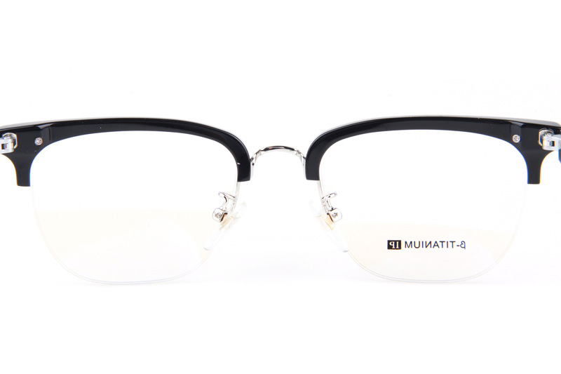 CH1920 Eyeglasses Black Silver