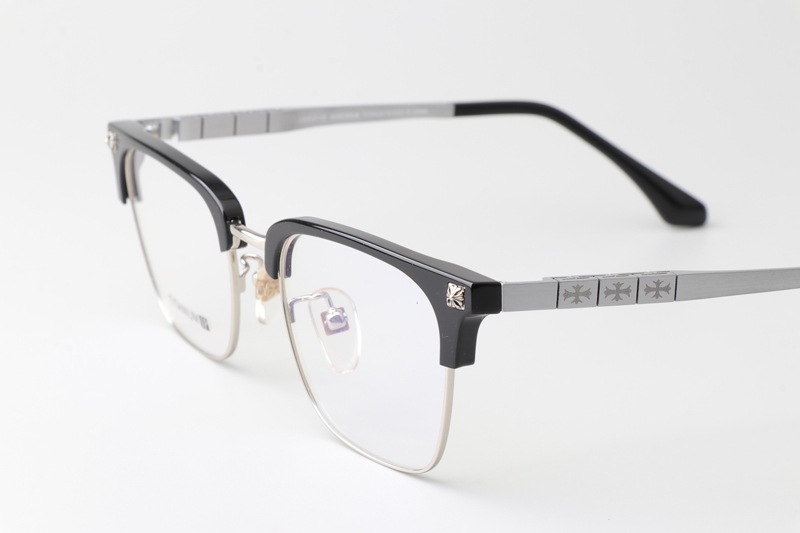 CH1921 Eyeglasses C3 Black Silver