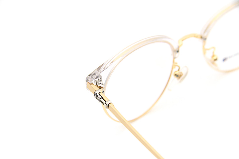 CH1923 Eyeglasses C01 Clear Gold