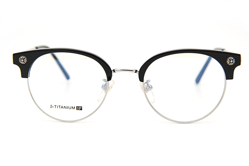 CH1923 Eyeglasses C03 Black Silver