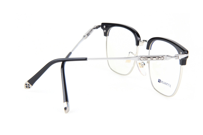 CH1925 Eyeglasses C3 Black Silver