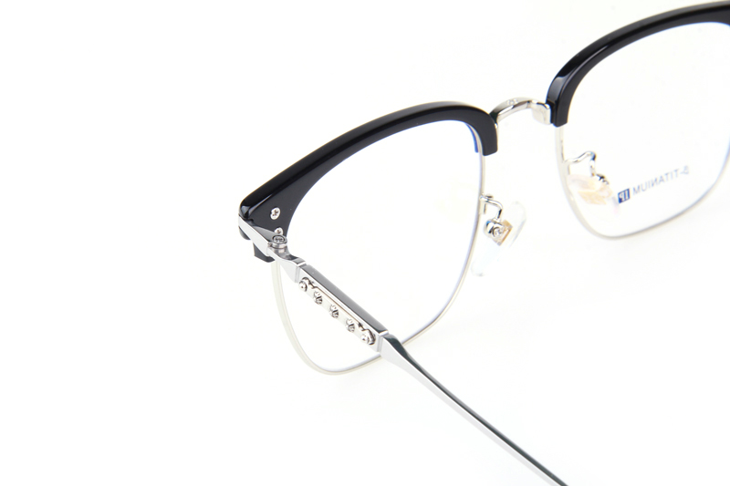 CH1925 Eyeglasses C3 Black Silver